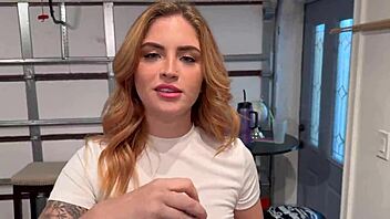 Friend's Girlfriend Takes Cum in Throat Secretly