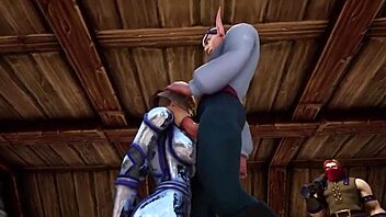 Throne Room Sex in Warcraft Porn Parody