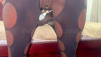 feeling the orgasm as slim teen gets fucked till cum on ass