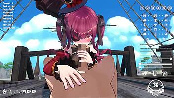 Big-boobed Captain's horny sailing adventure in 3D porn game