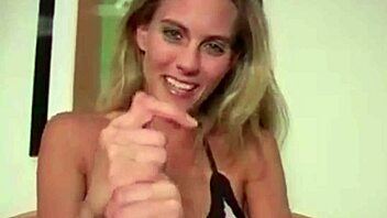 Blonde hotwife, I begged husband's friend to fill me with cum to get preggers