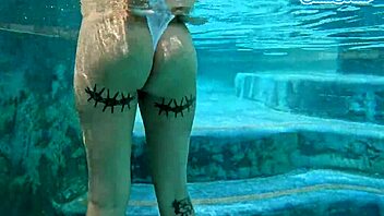 hot teen 18+ amateur pounded by bbc underwater, damn! 💦