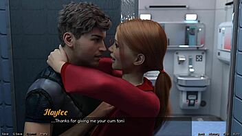 Stranded in space 72 - nearly caught by big tits indian milf