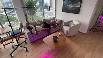 stepdaughter gets anal behind the scenes with stepdad 😳