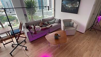 stepdaughter gets anal behind the scenes with stepdad 😳