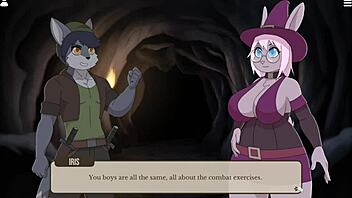 Cute Furry Enemies In Anime Dungeon Test