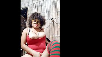 Sexy Chubby Sends Porn To Stepbrother And Seduces Him