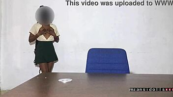 Ebony Babe Drilled Hard in Outdoor Action