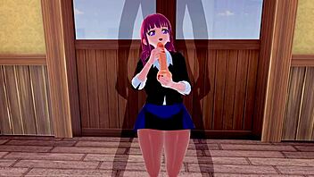 3D Hentai Indian Girl With Big Ass And Tits Squirts Hard