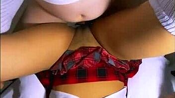 did you see how the petite latina blushed and gave in to the muscular man?