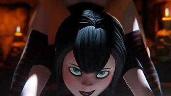 angel shows lusty appreciation with soaked blowjob