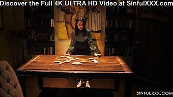 Tarot Reader Whitney Wright In Ffm Threesome With Muff Diving.