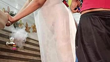 Hot Indian model gets rich and goes wild