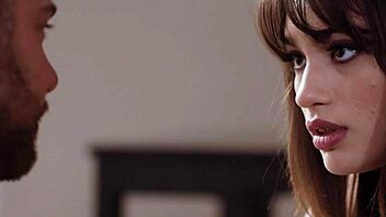 Adorable couple fucks passionately?