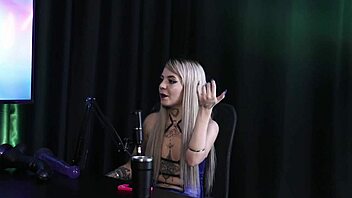 Ela explored her glamorous side in sheer red lingerie during a subtle swinging event.