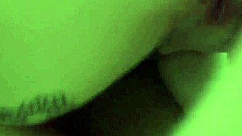 Oops, 19-year-old Bonnie Bowtie drenched in cum, so messy!