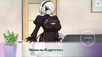 WaifuHub Features 2B In An Exciting Dating Game Adventure 😍