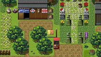 tanned girl natsuki hentai game ep 2 pervy carpenter massages massive boobs