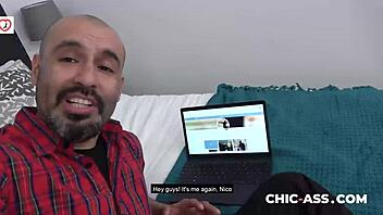 Hot wife cheats with a young Spanish man and enjoys oral sex