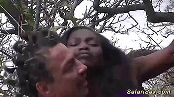 African fetish orgy outdoors, wild stuff! 🌿🔥