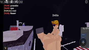 Gay fun in Roblox game