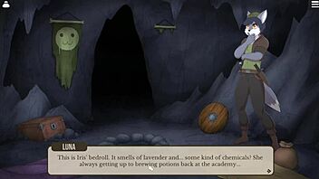 Cute Furry Enemies In Anime Dungeon Test