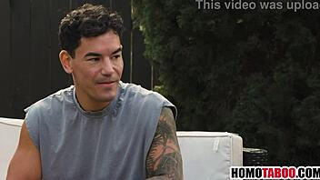 Straight Step Brother Learns Intense Gay Sex