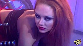 I watched that busty redhead biker get her ass fucked hard on her bike