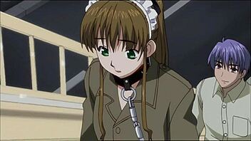 Cute maid in stockings loves uncensored hentai sex.