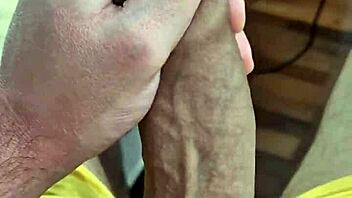 Young 18+ Gay Amateur's Big Dick Cums Homemade