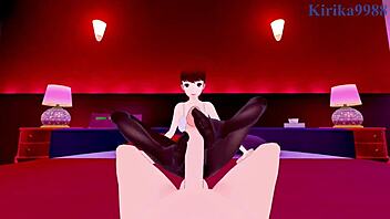 i luv elizbeth kasumi yoshizawa sumire intense sex persona 3 & 5 hentai