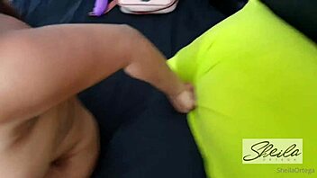 sheila ortega gives blowjob and uses vibrator in pov