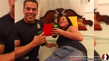 Watch this young bimbo's first fisting experience