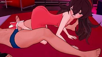 Amber Da Pajas Con Los Pies Solo Usando Una Toalla