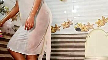 Hot Indian model gets rich and goes wild