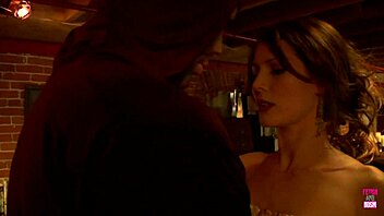 super gorgeous brunette sex bomb lets herself be fucked missionary in her tight pussy