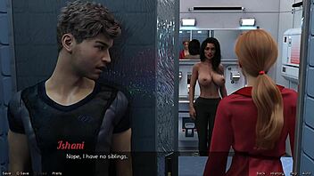 Stranded in space 72 - nearly caught by big tits indian milf