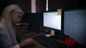 allherluv investor sneak peek got me all messed up with hot brunette action. damn, that girl on girl ridin’ is fire!