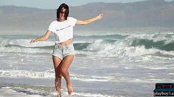 Ariel and sofi ka say, 'let's get naked outside'