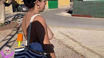 on the beach, a follower touches my pussy and works it in part 3