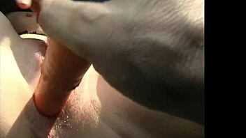 See this exhibitionist flashing big natural tits in the park?