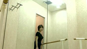 Check out these beautiful tits in the changing room