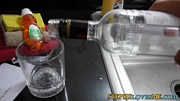 i watch my teen stepsis get pounded doggystyle, oh godd its so interracial hardcore