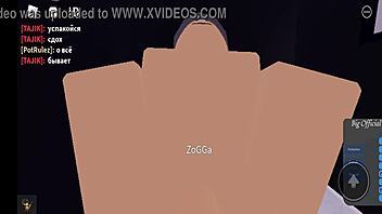 Gay fun in Roblox game
