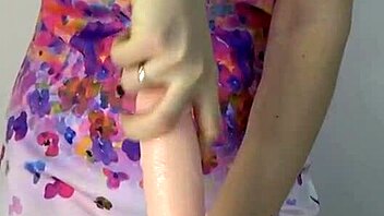 Lingam massage video series with anna sky 1 featuring pretty brunette milf in pov