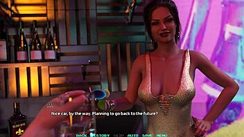 Hot black haired babe dances in sexy outfit before I fuck her!