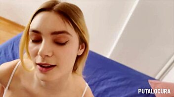 Insane Hard Fuck for Spanish Blonde Paola Hard! Putalocura Delivers!