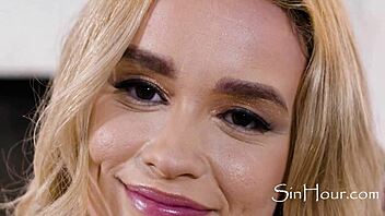 Intimate Moments with Blonde Neighbor Khloe and Robby