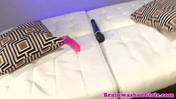 Hypnotized blonde gives office handjob at hospital.