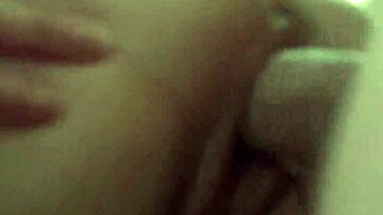 Oops, 19-year-old Bonnie Bowtie drenched in cum, so messy!